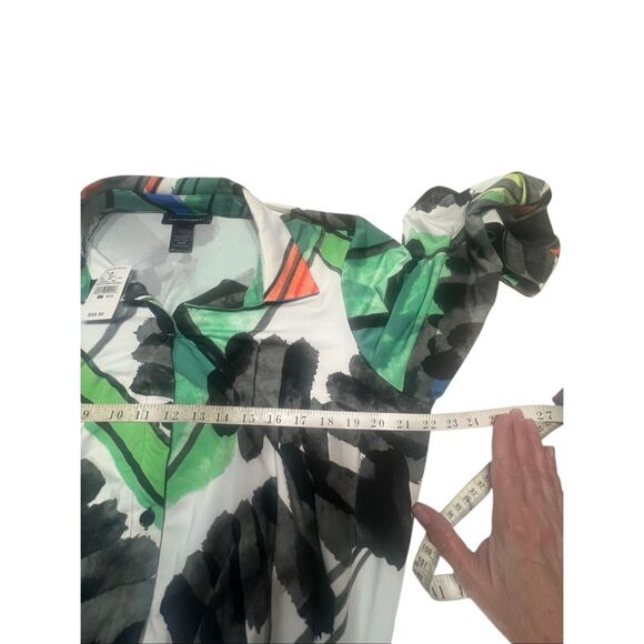 Ashley Stewart Abstract Print Jumpsuit Sz 18/20 NWT - Picture 4 of 6